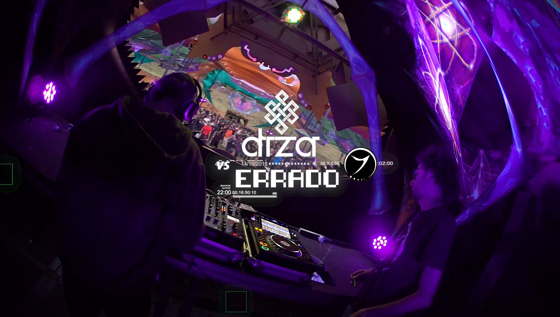 Diza vs Errado @ Cosmic Stage – Pulsar Festival 2023